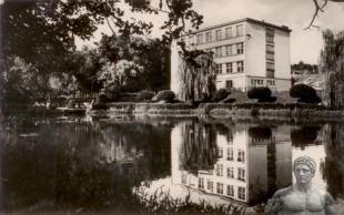 pohlednice Havlíčkův Brod, škola