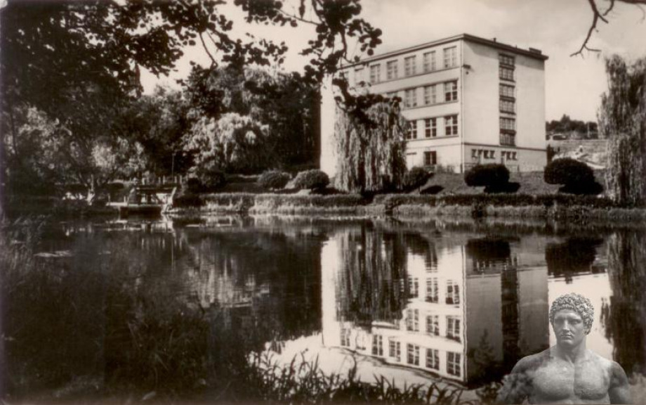 pohlednice Havlíčkův Brod, škola