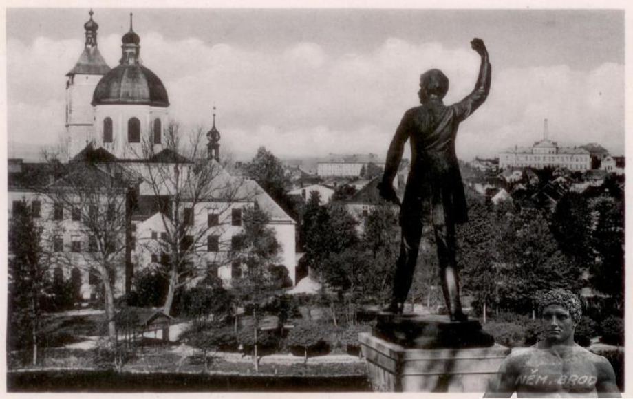 pohlednice Havlíčkův Brod, kostel