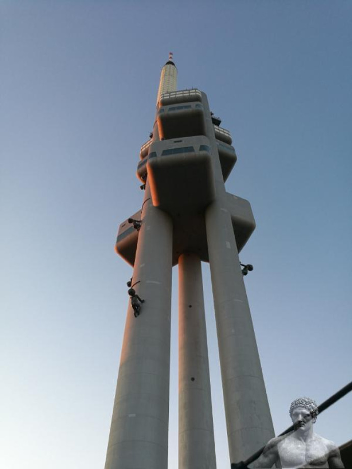 pohlednice Žižkovská věž